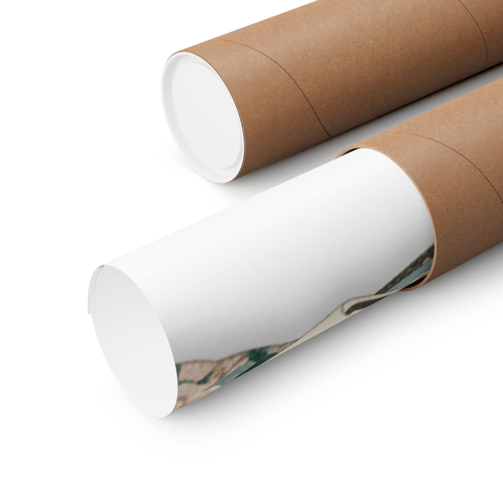Ecommerce Main — Box With Draperies — Matte Poster