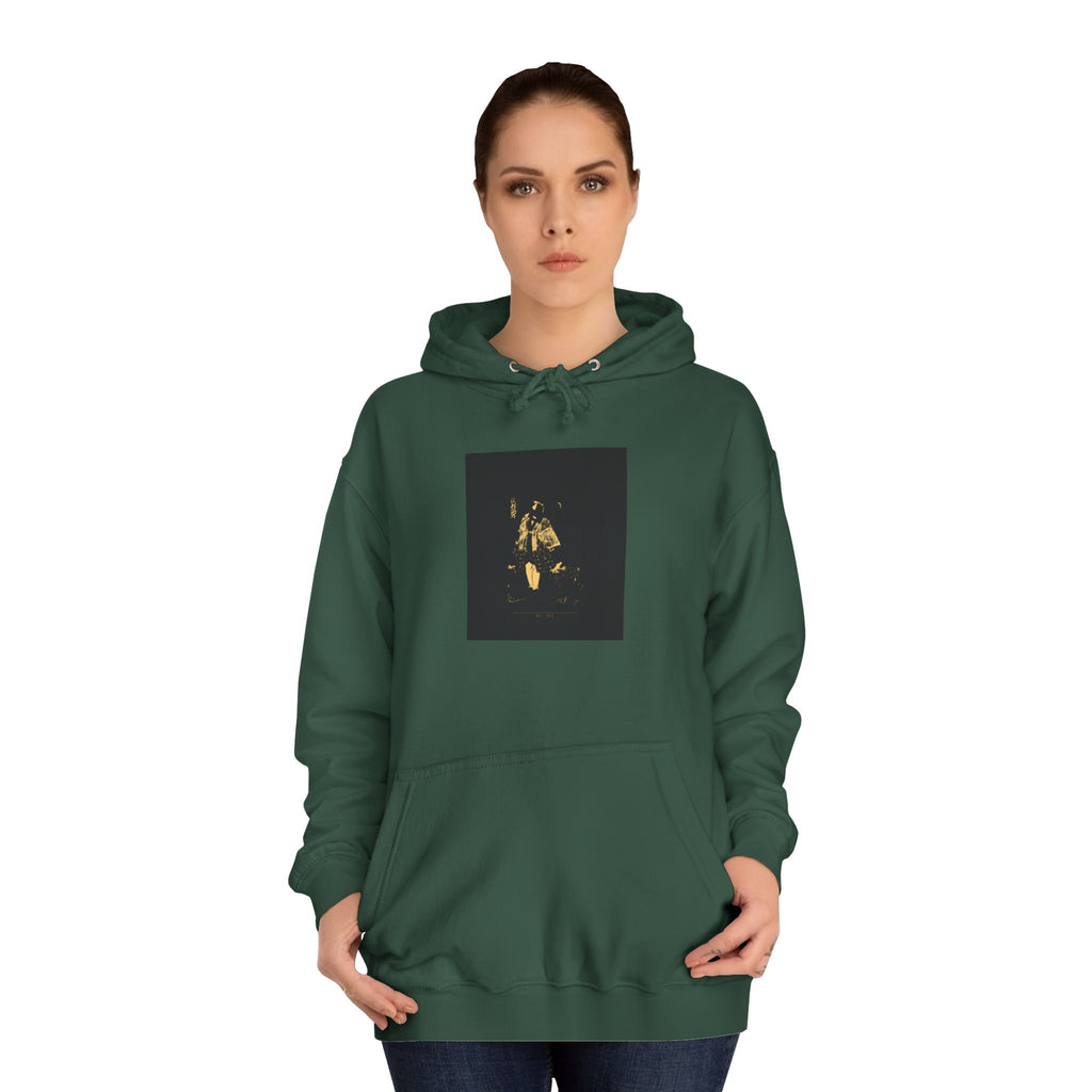NO. 001 Gold Kabuki Samurai Ukiyo-e Graphic Hoodie