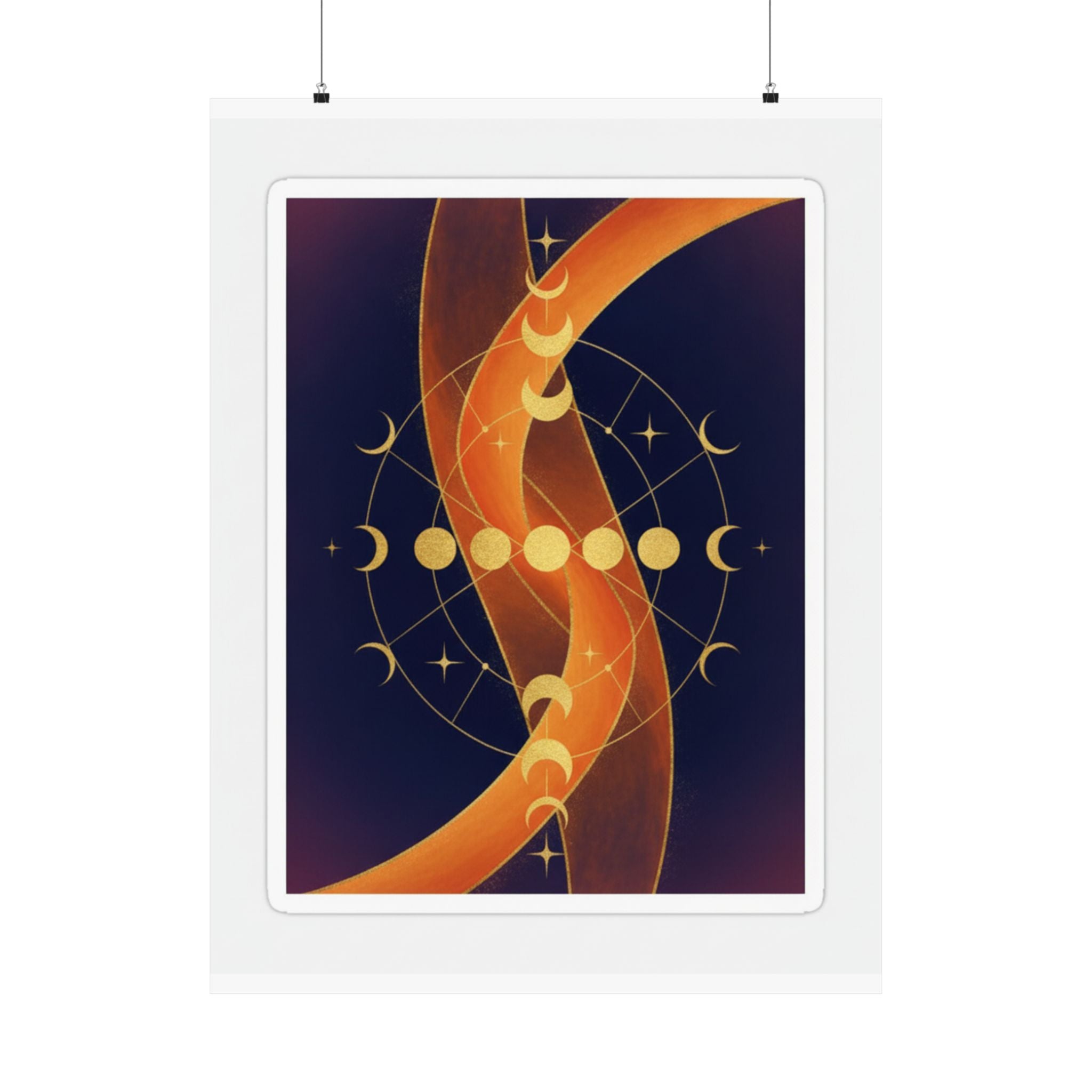 Celestial — Abstract — Matte Poster