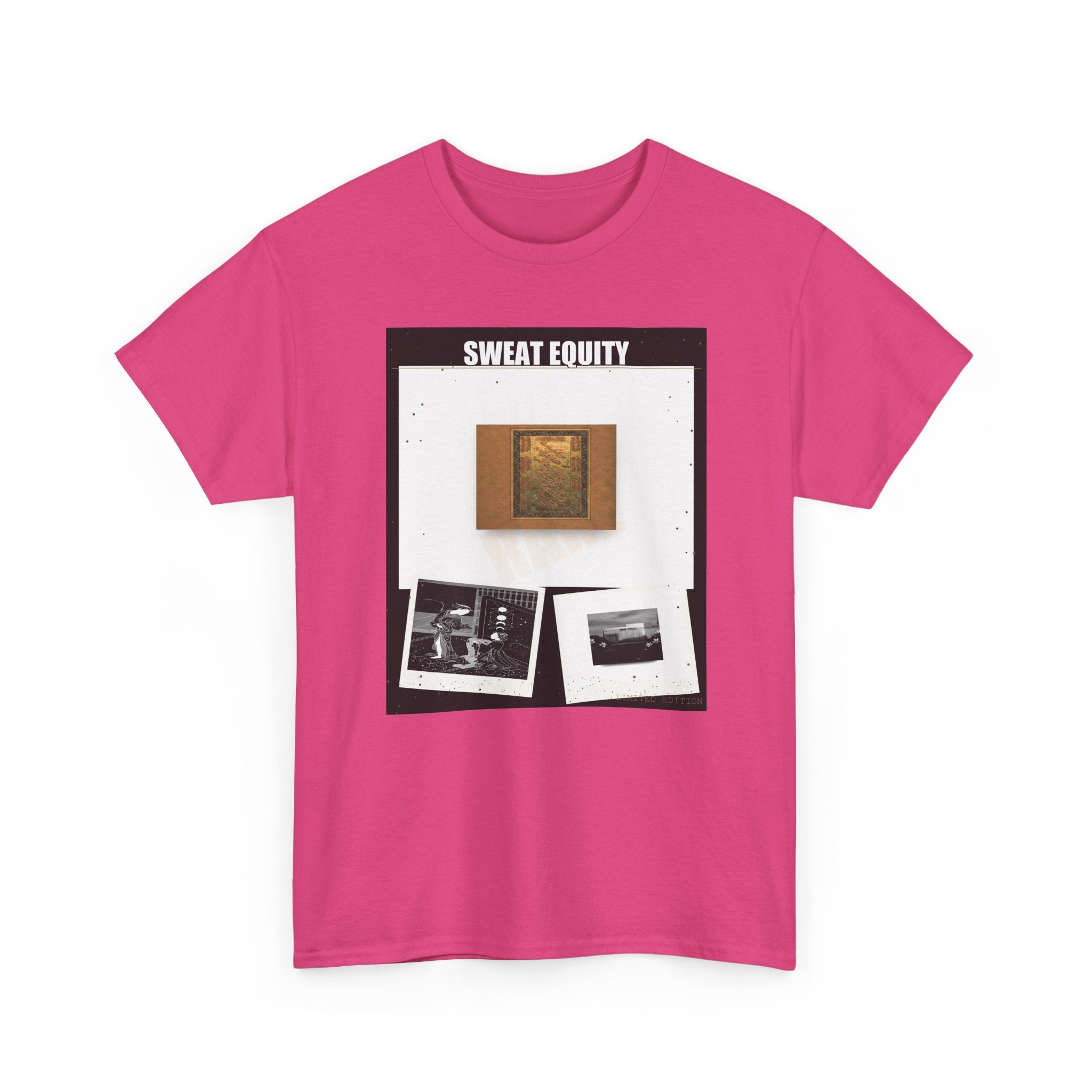 Sweat Equity Photo Collage Poster Graphic Tee
