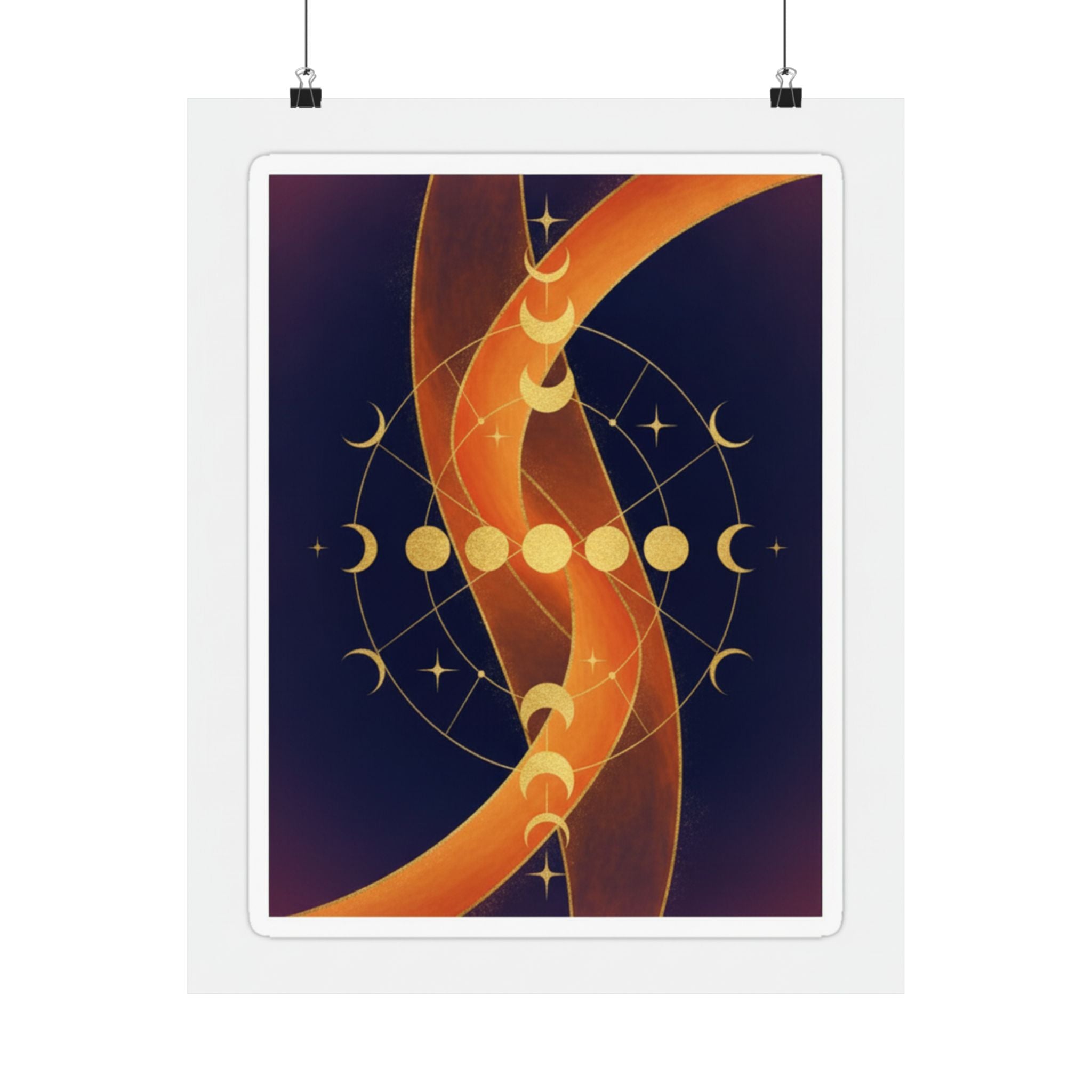 Celestial — Abstract — Matte Poster