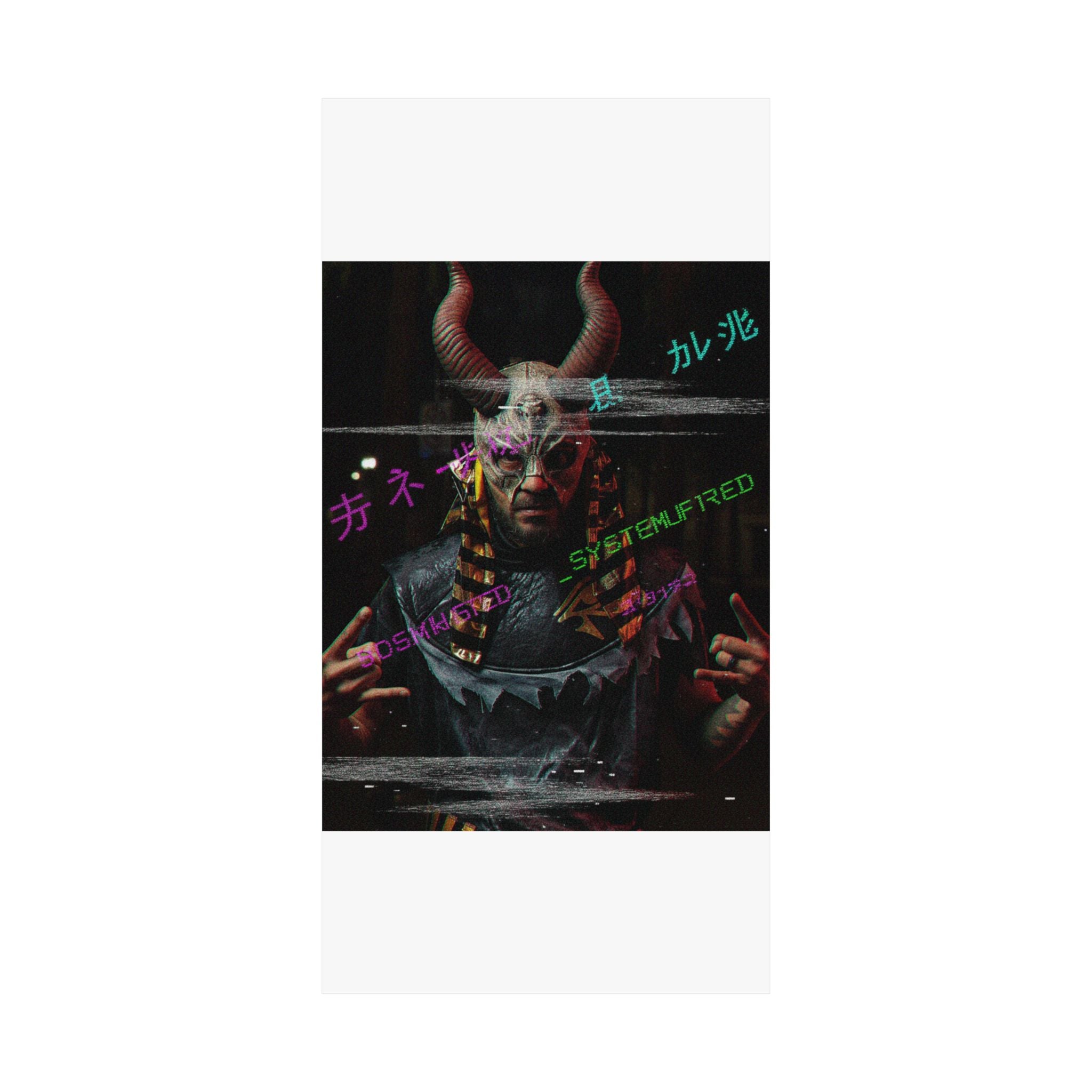 Glitch Culture — Person — Matte Poster