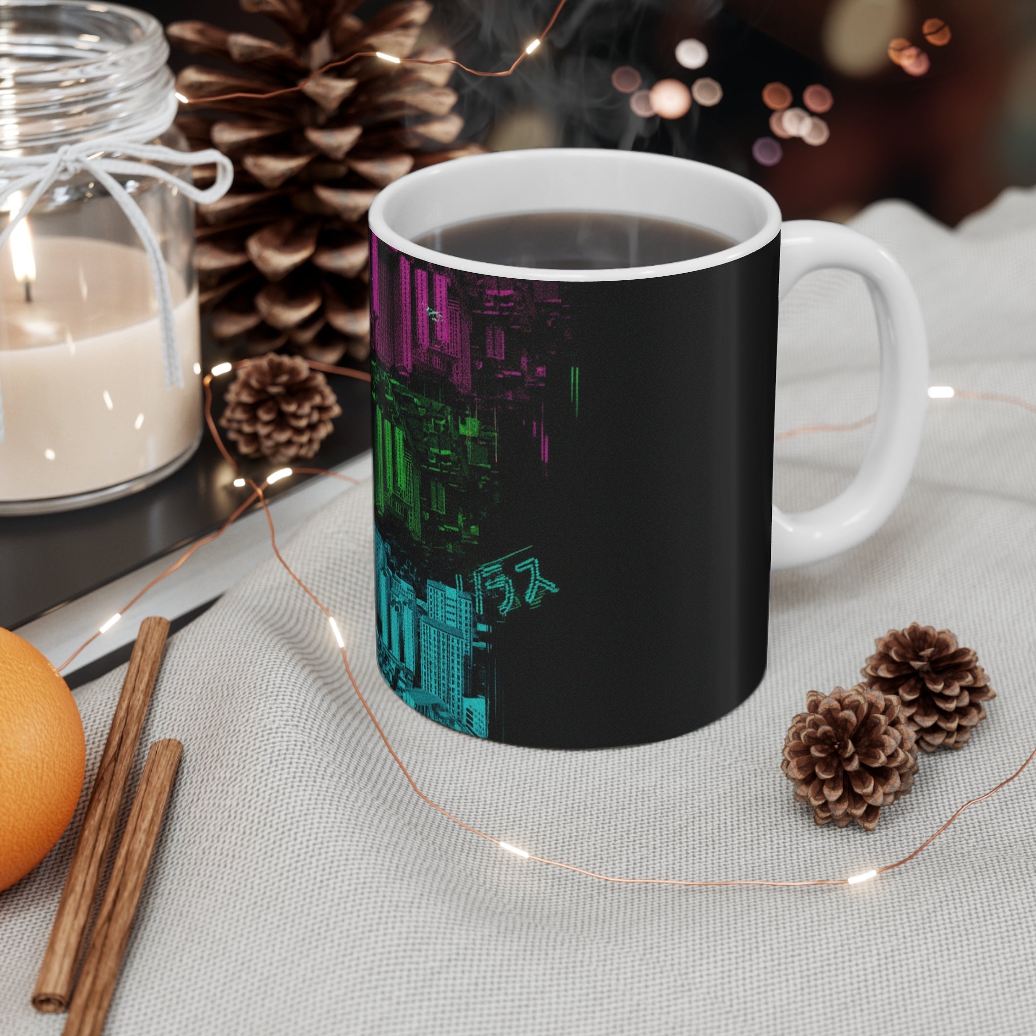 Clothing Hero Coffee ceramic mug — product view 5