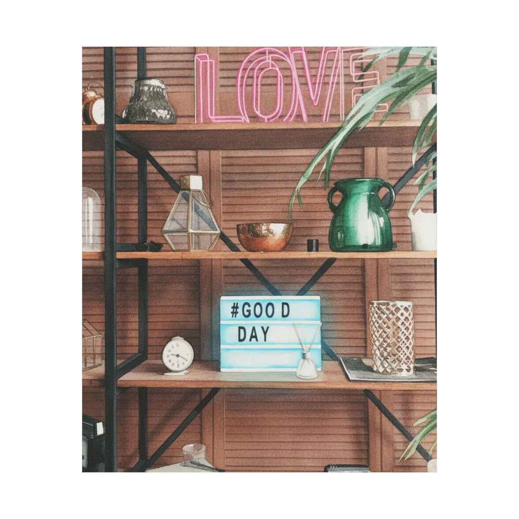 Watercolor — Home — Matte Poster