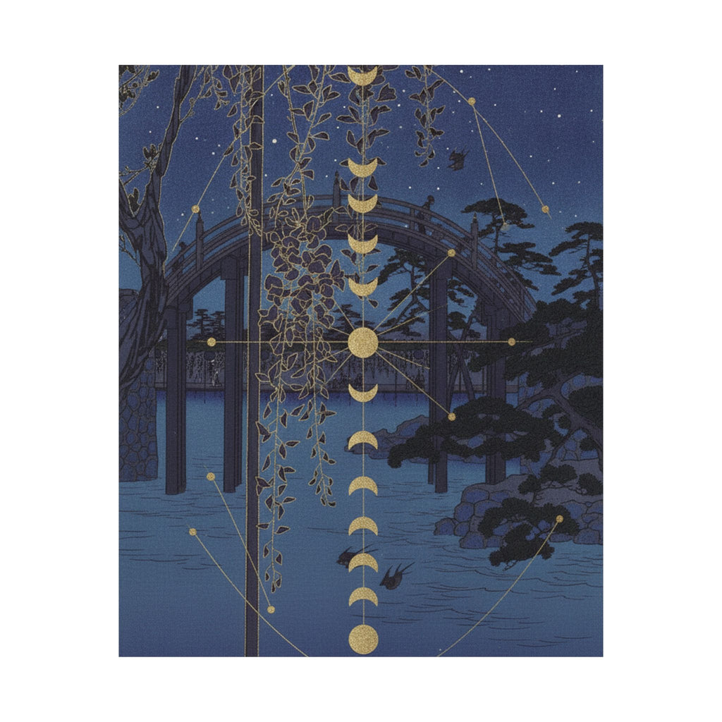 Celestial — In The Kameido Tenjin Shrine Compound — Matte Poster