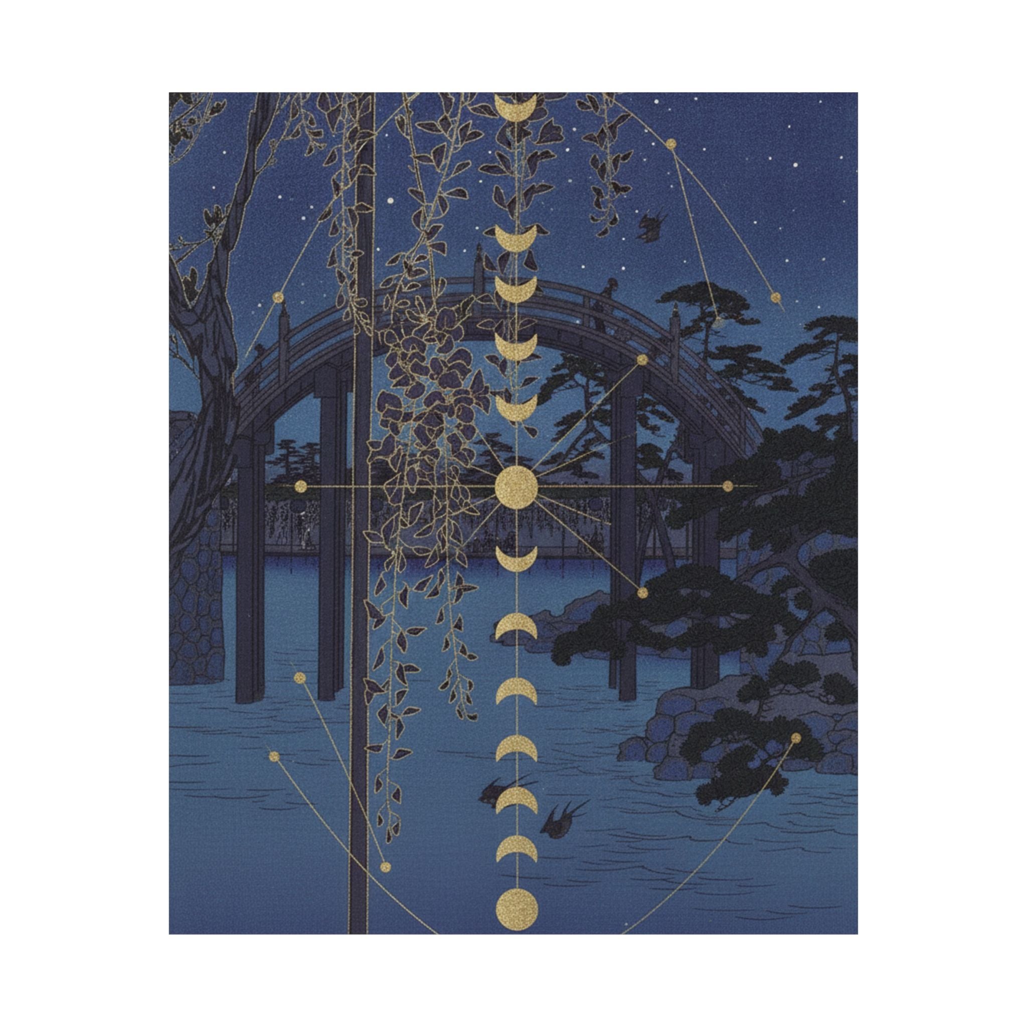 Celestial — In The Kameido Tenjin Shrine Compound — Matte Poster