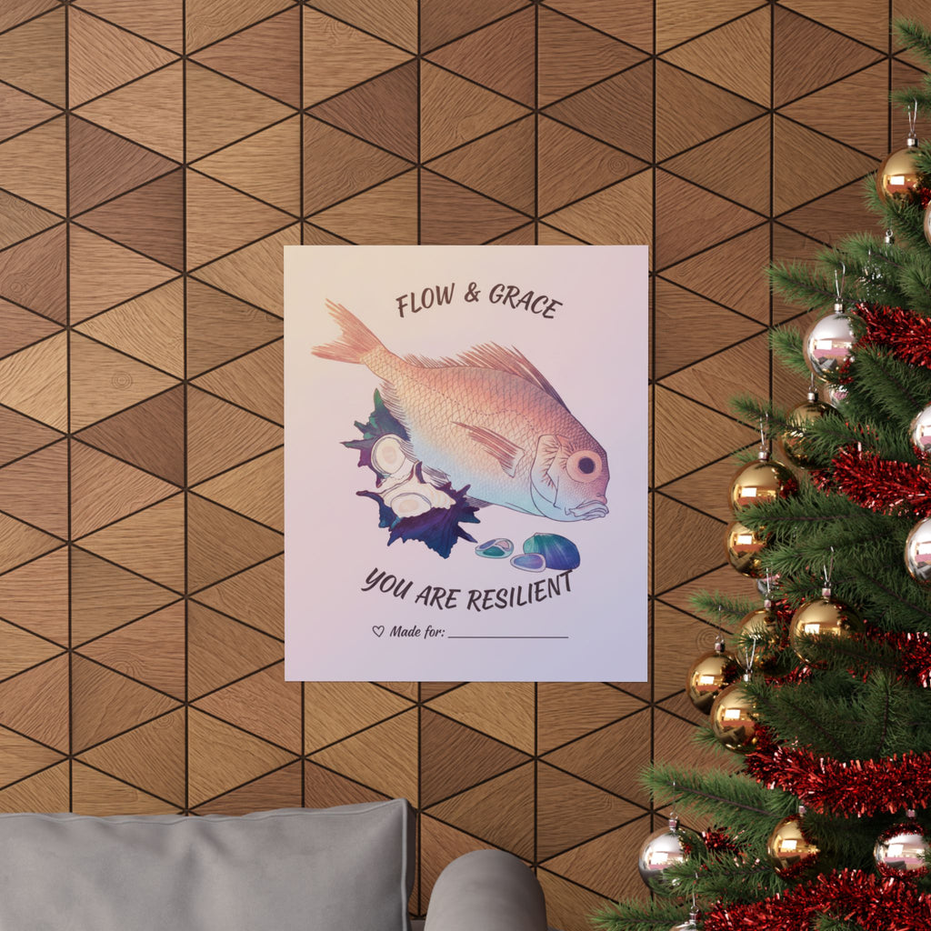 Affirmation — Tai Fish And Top-Shells — Matte Poster