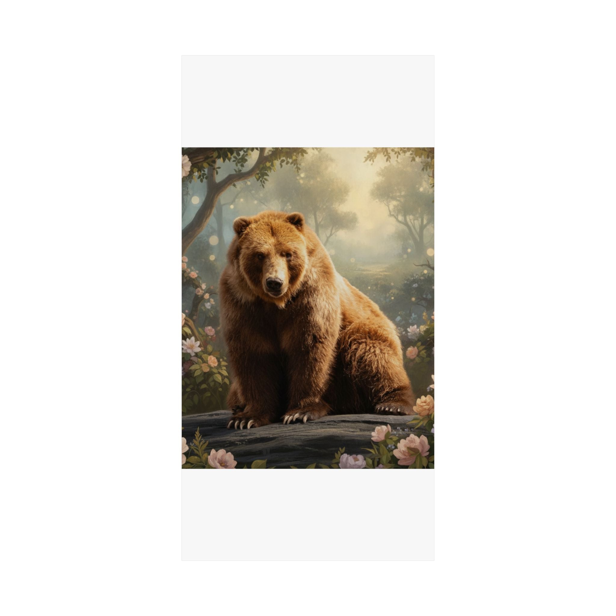 Scenic Nature — Bear — Matte Poster