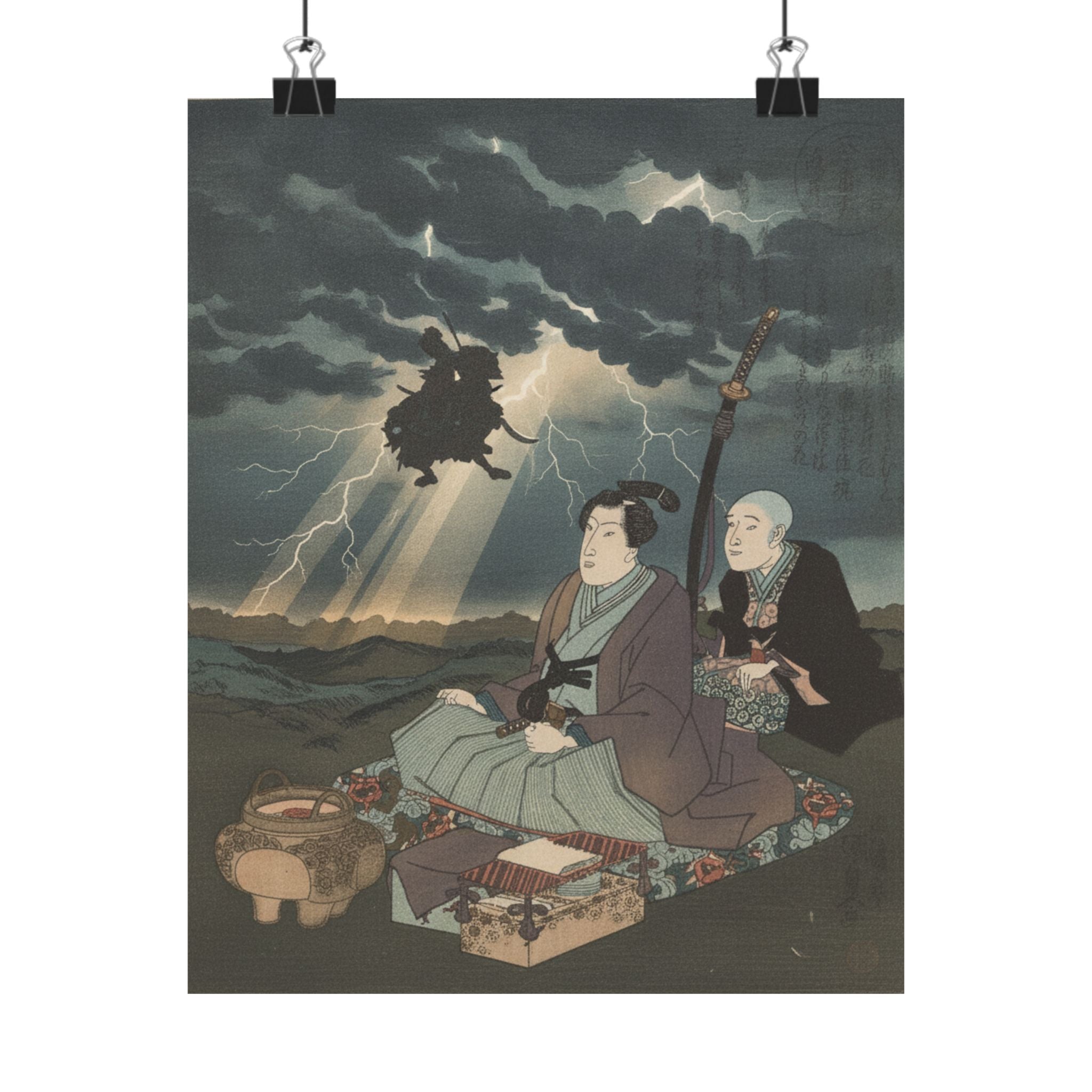 Dramatic Storm art print — product view 6