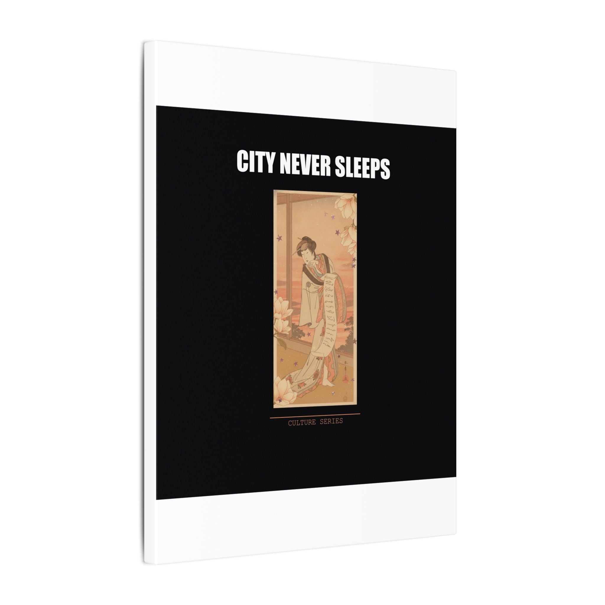 STREET CERTIFIED | The Second Yamashito Kinsaku As A Courtesan Standing In A Room — Matte Canvas