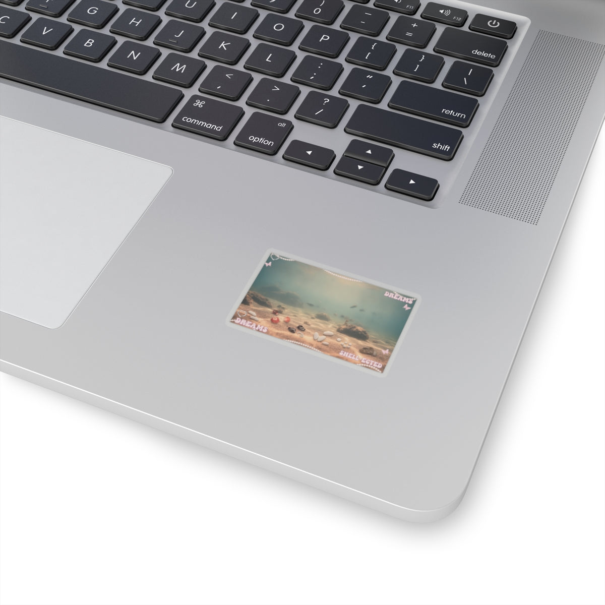 Scenic Nature — Shells Under Water — Kiss-Cut Sticker