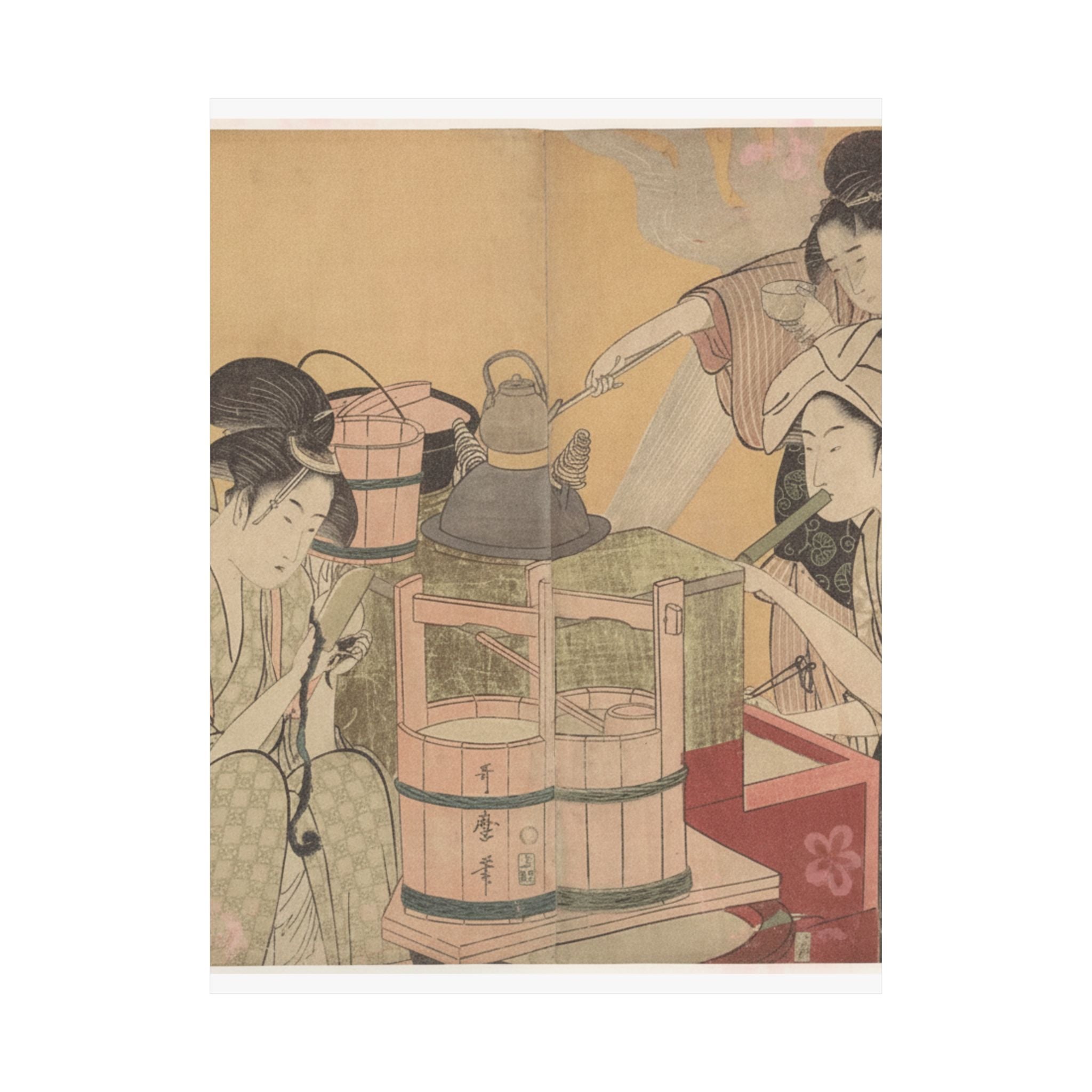 Southern Sunset — Kitchen Scene — Matte Poster