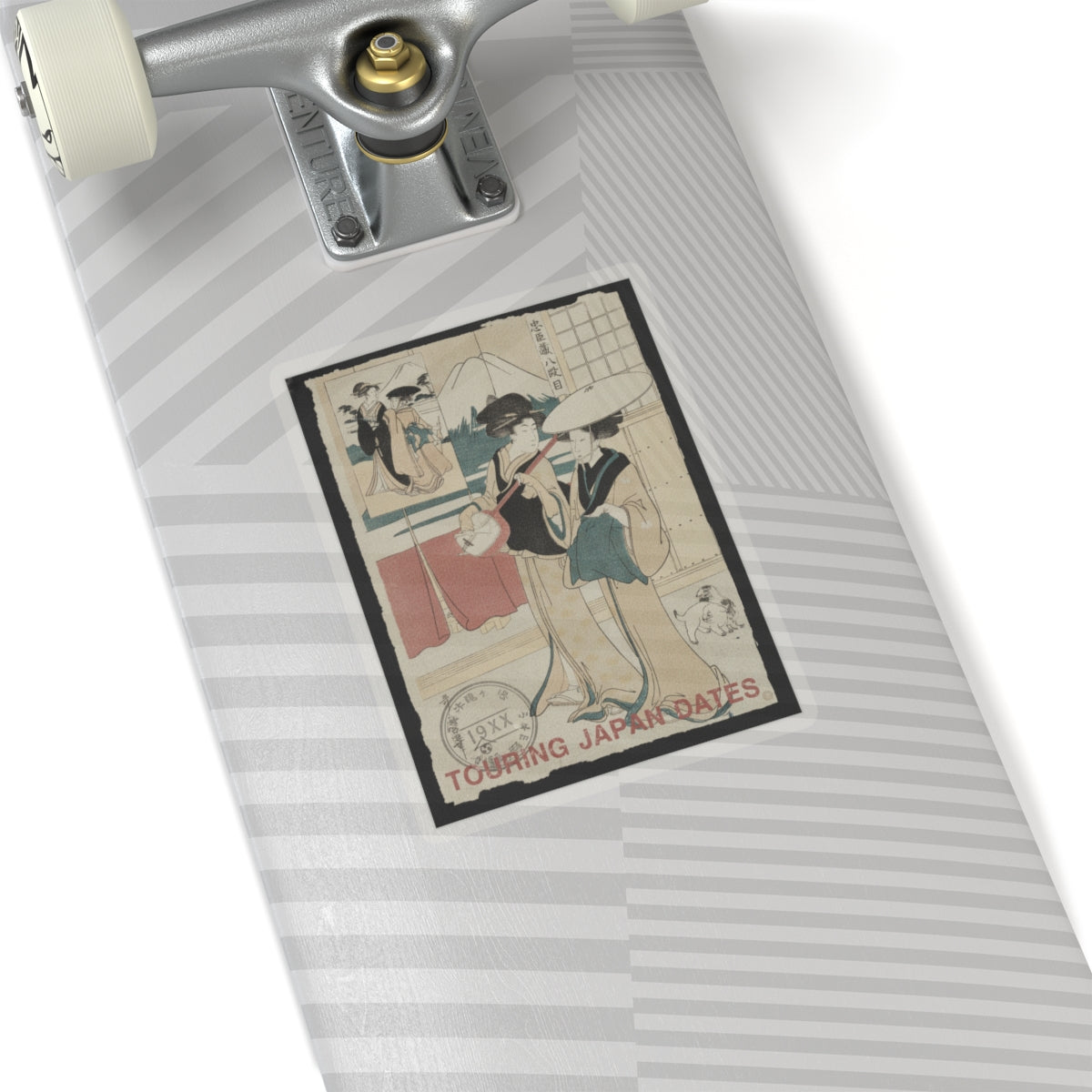 Vintage Bootleg — Two Tori-Oi, Or Itinerant Women Musicians Of The Eta Class — Kiss-Cut Sticker