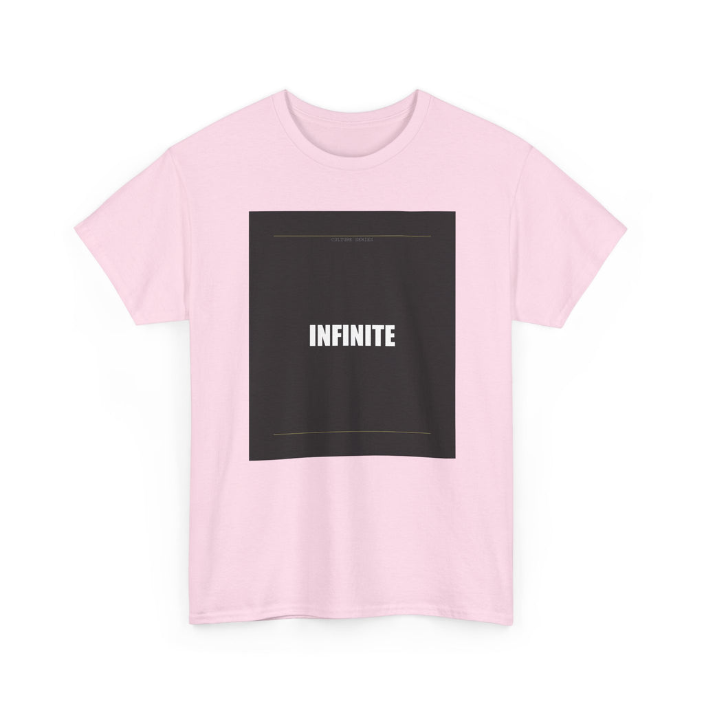 INFINITE Bold Type Charcoal Block Graphic Tee
