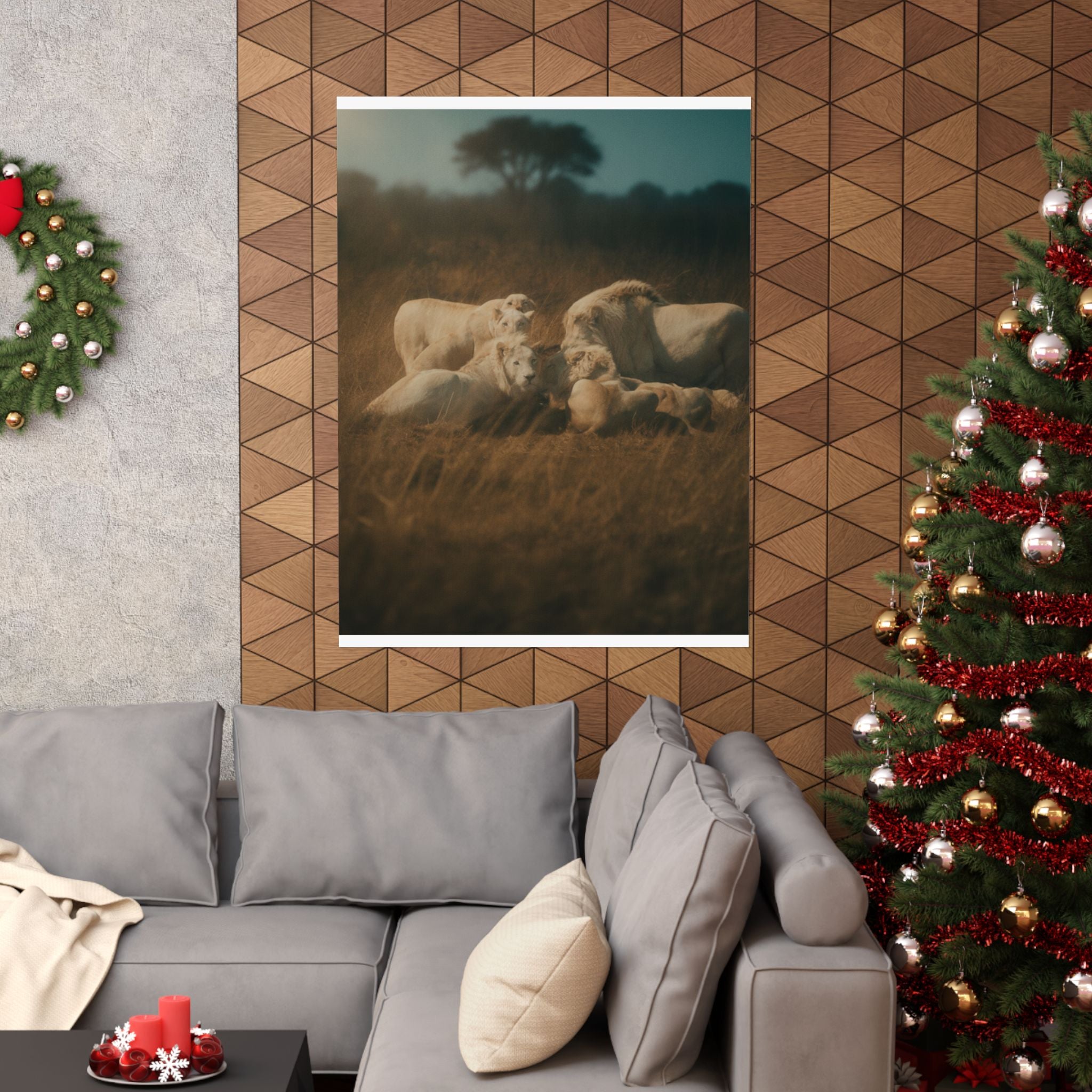Cinematic — Lion — Matte Poster