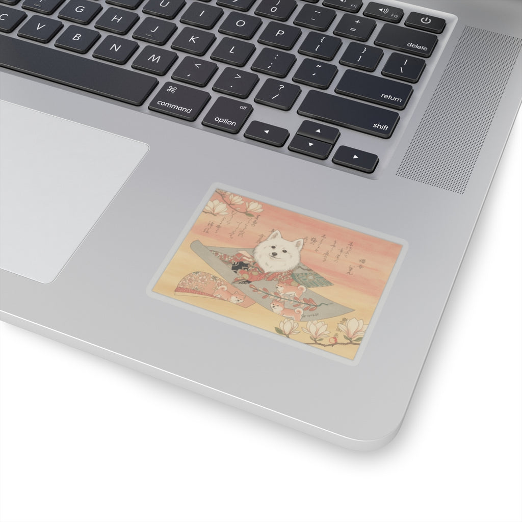 Southern Sunset — Representation Of The Dance-Play "Dōjōji" — Kiss-Cut Sticker