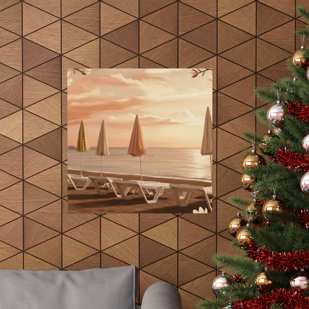 Southern Sunset — Umbrella — Matte Poster