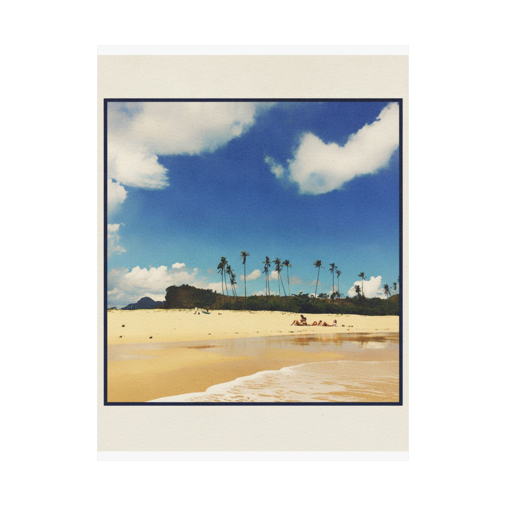 Botanical — Beach — Matte Poster