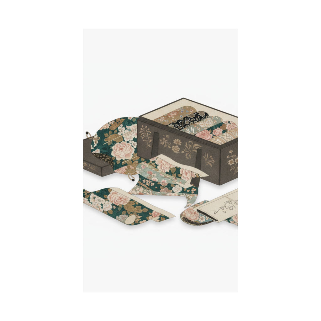 Ecommerce Main — Box With Draperies — Matte Poster