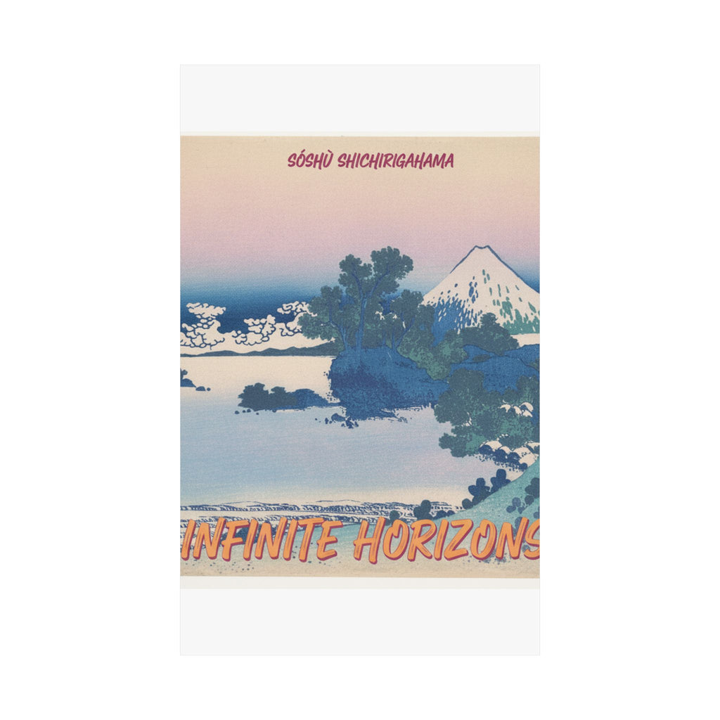 Affirmation — Shichirigahama In Sagami Province (Sōshū Shichirigahama), From The Series Thirty — Matte Poster