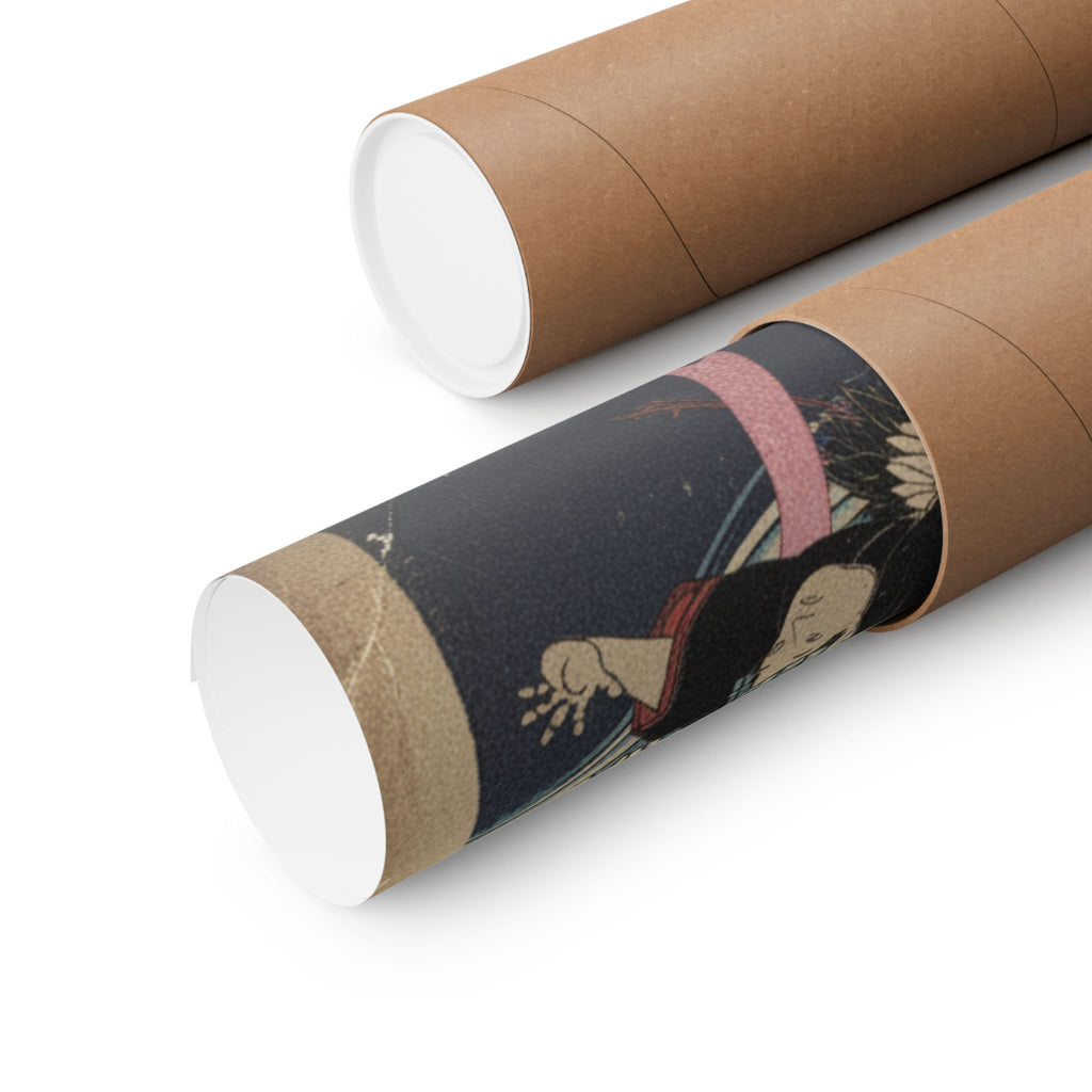 Japanese Street — Hayatake Torakichi From Osaka — Matte Poster