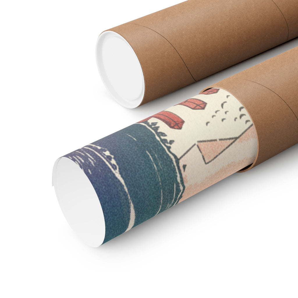 Affirmation — History Of Kamakura: Building Tsurugaoka Hachiman Shrine — Matte Poster