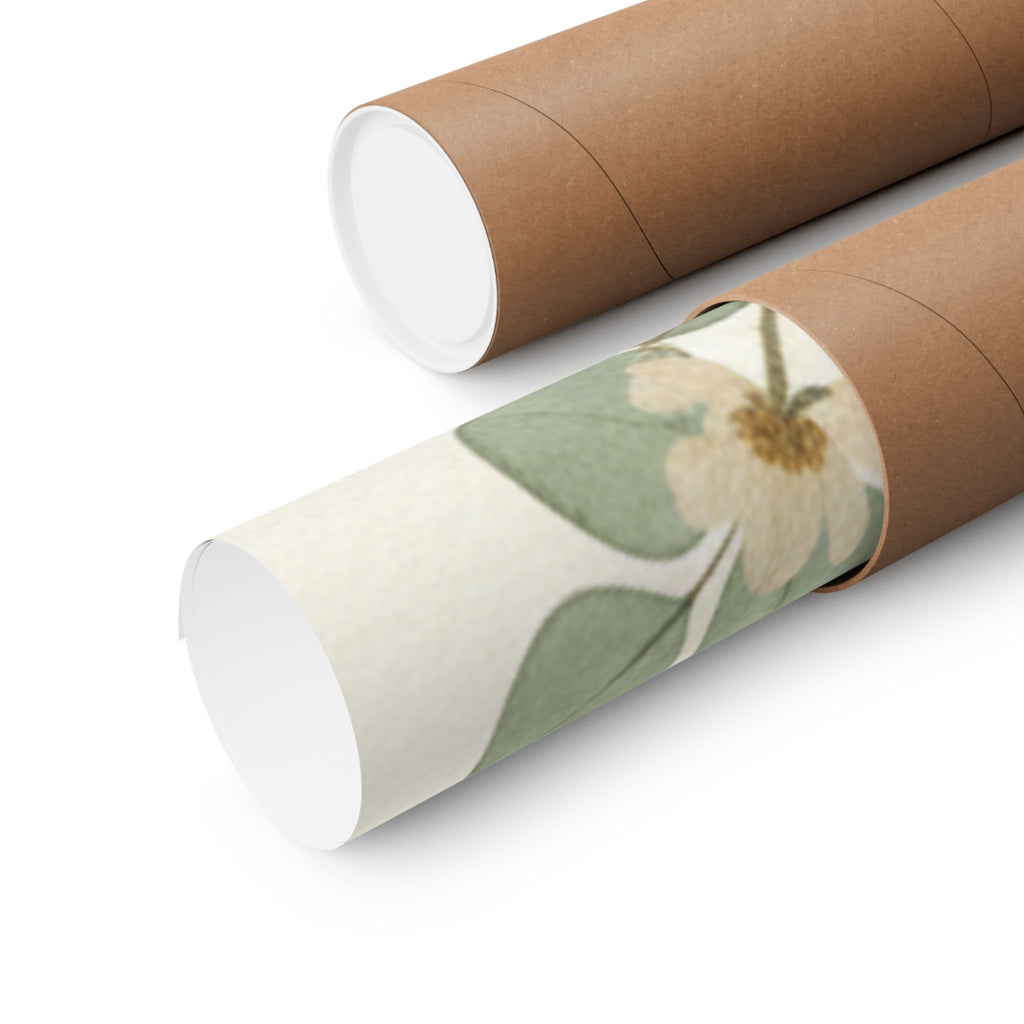 Pressed Lavender & Eucalyptus Garland Matte Poster