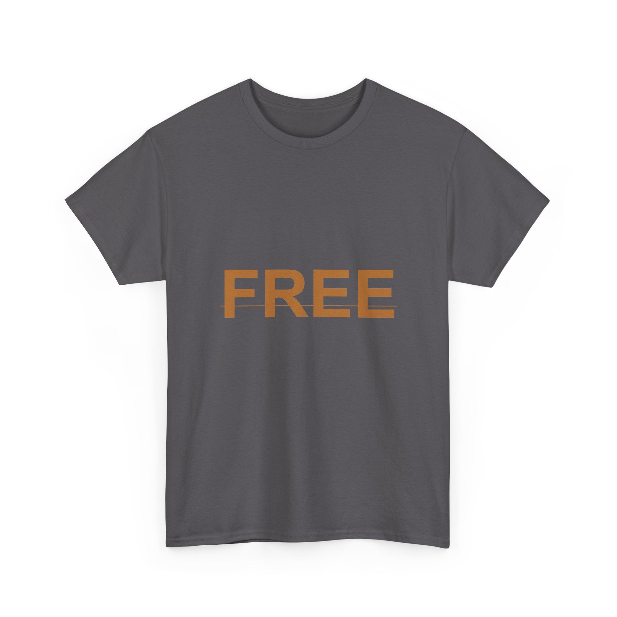 FREE Minimal Rust Serif Typography Graphic Tee
