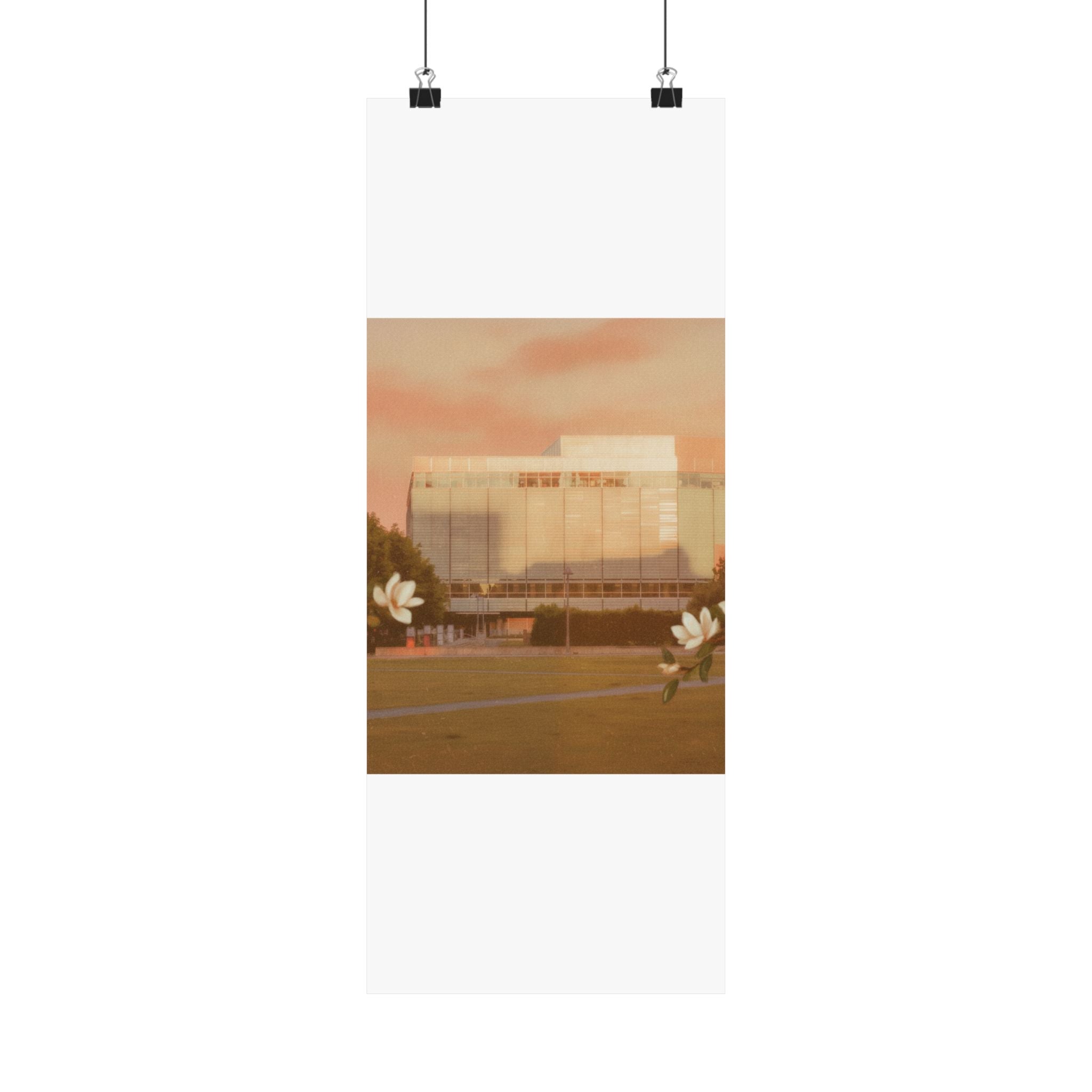 Southern Sunset — Building — Matte Poster