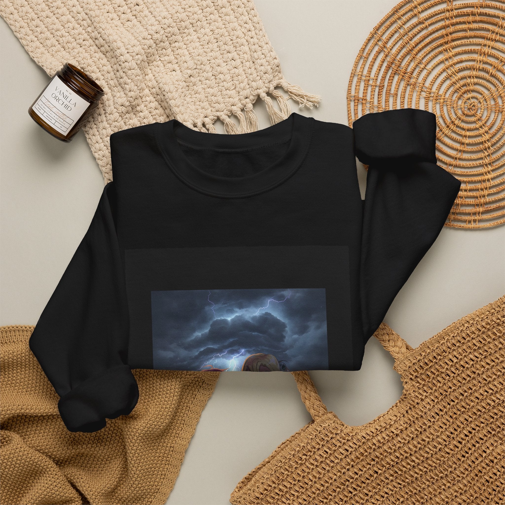 CITY NEVER SLEEPS crewneck sweatshirt — product view 12