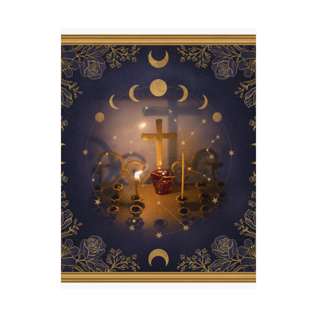 Celestial — Candle — Matte Poster
