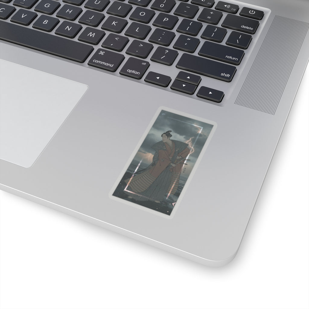 Dramatic Storm — The Third Segawa Kikunojo In The Role Of Oboshi Rikiya — Kiss-Cut Sticker