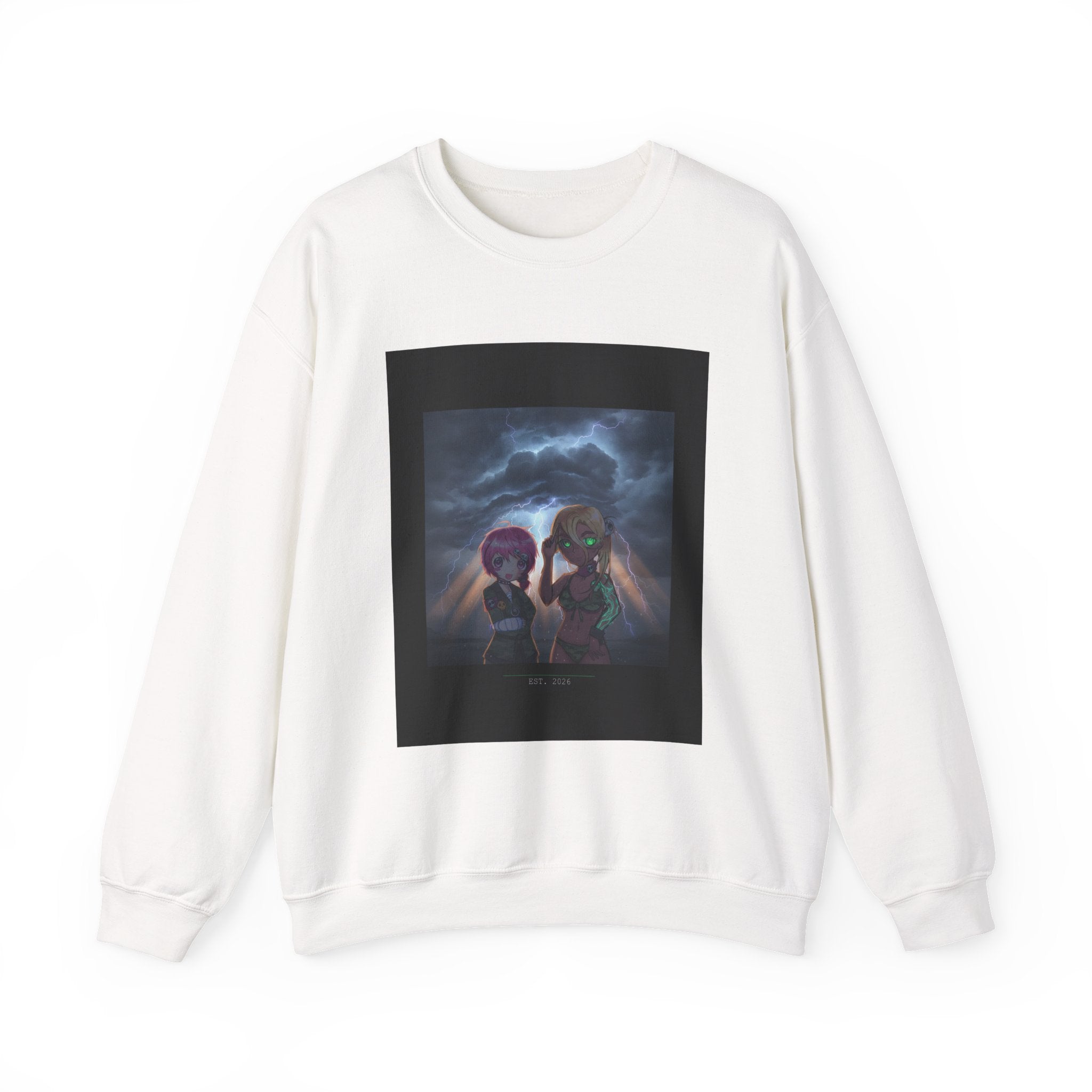 CITY NEVER SLEEPS crewneck sweatshirt by Zukkay