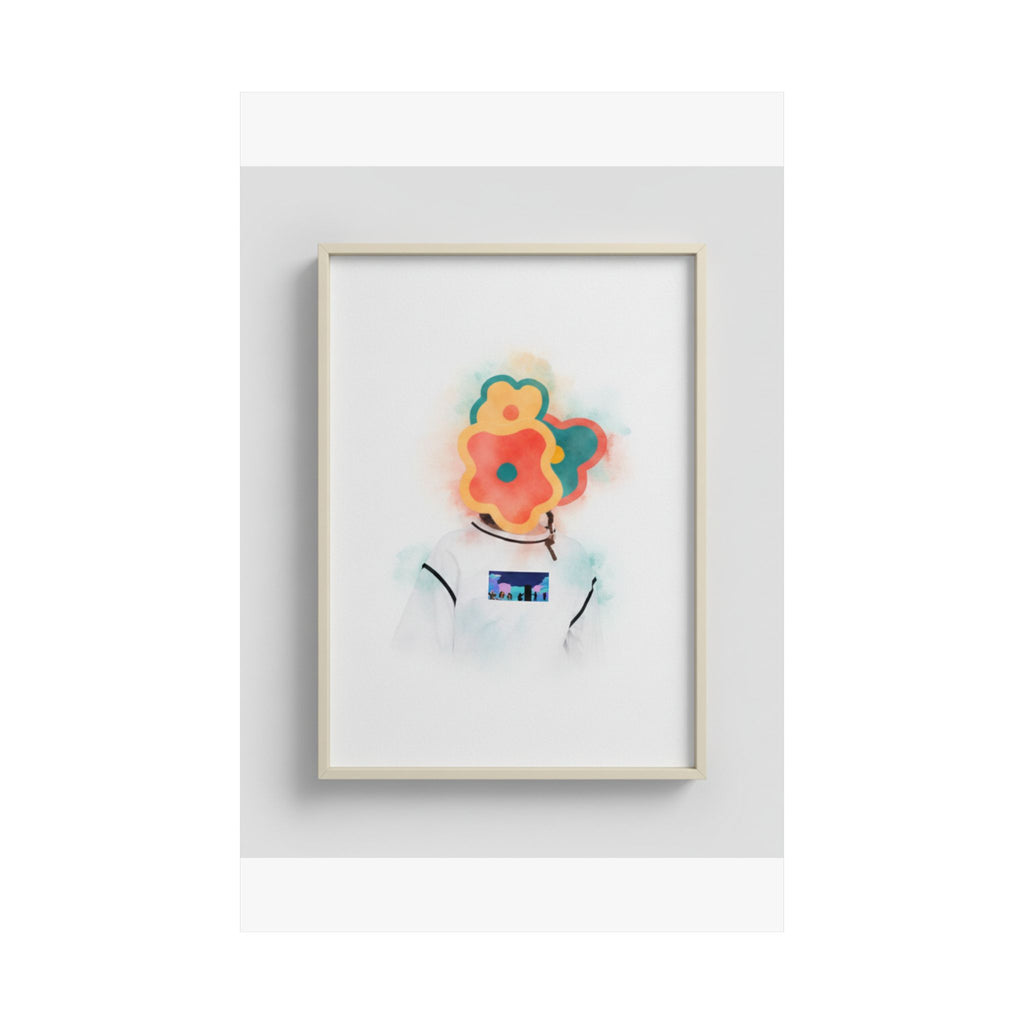 Watercolor — Flower — Matte Poster