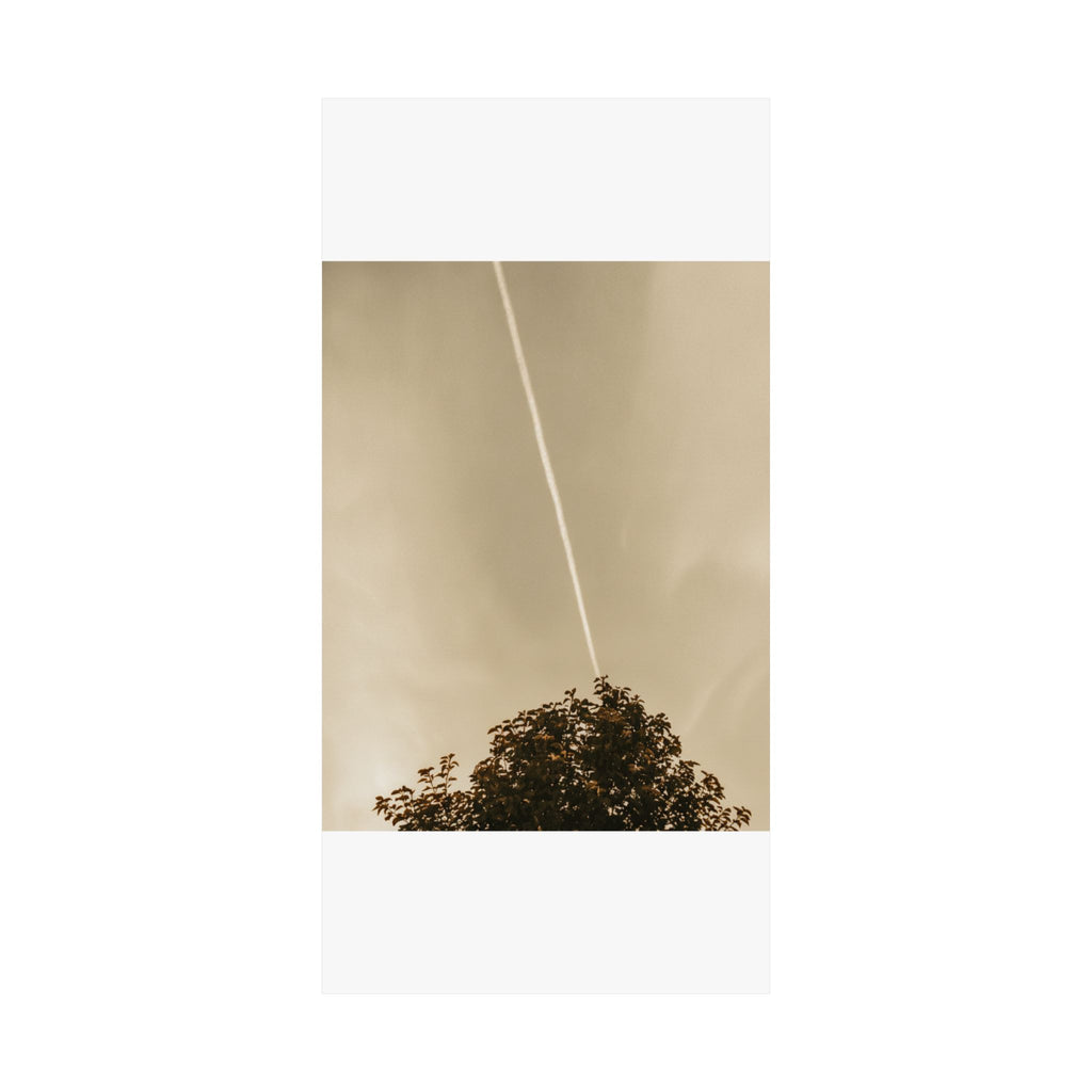 Scenic Nature — Contrail — Matte Poster