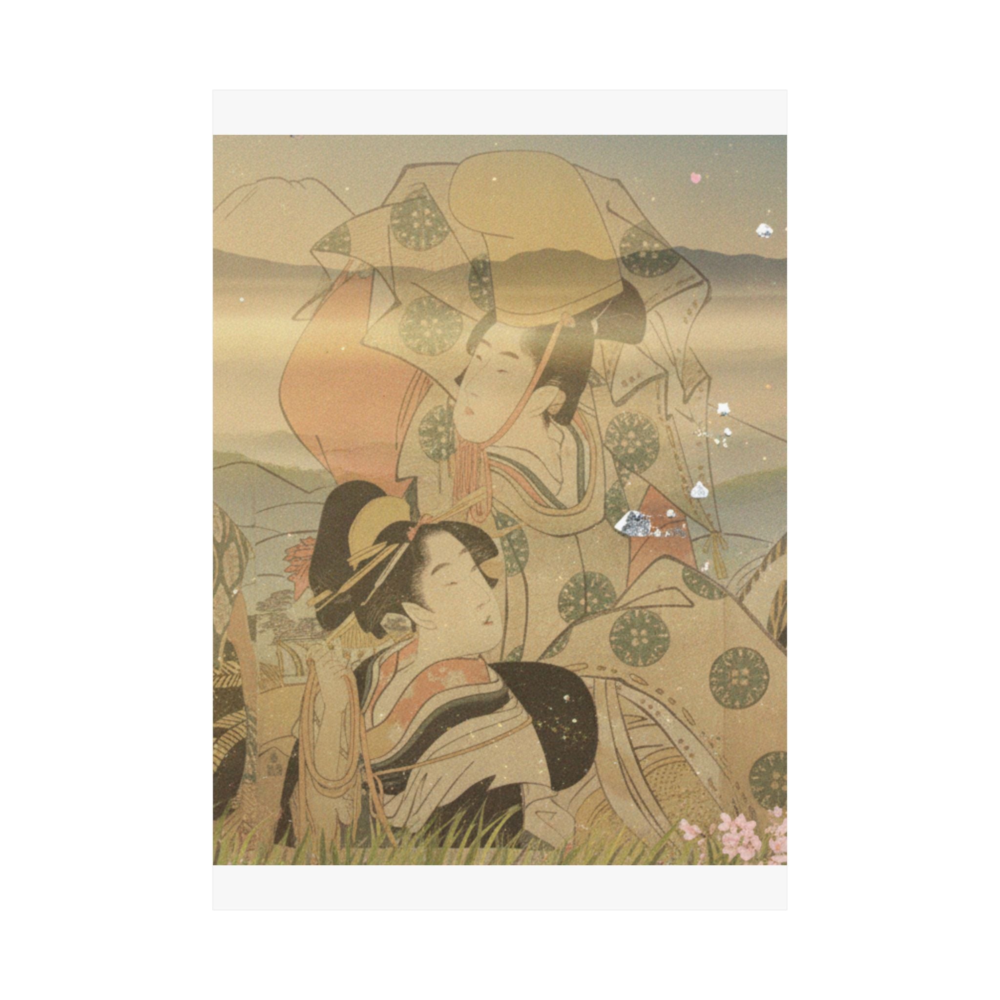 Scenic Nature — Narihira'S Journey To The East — Matte Poster