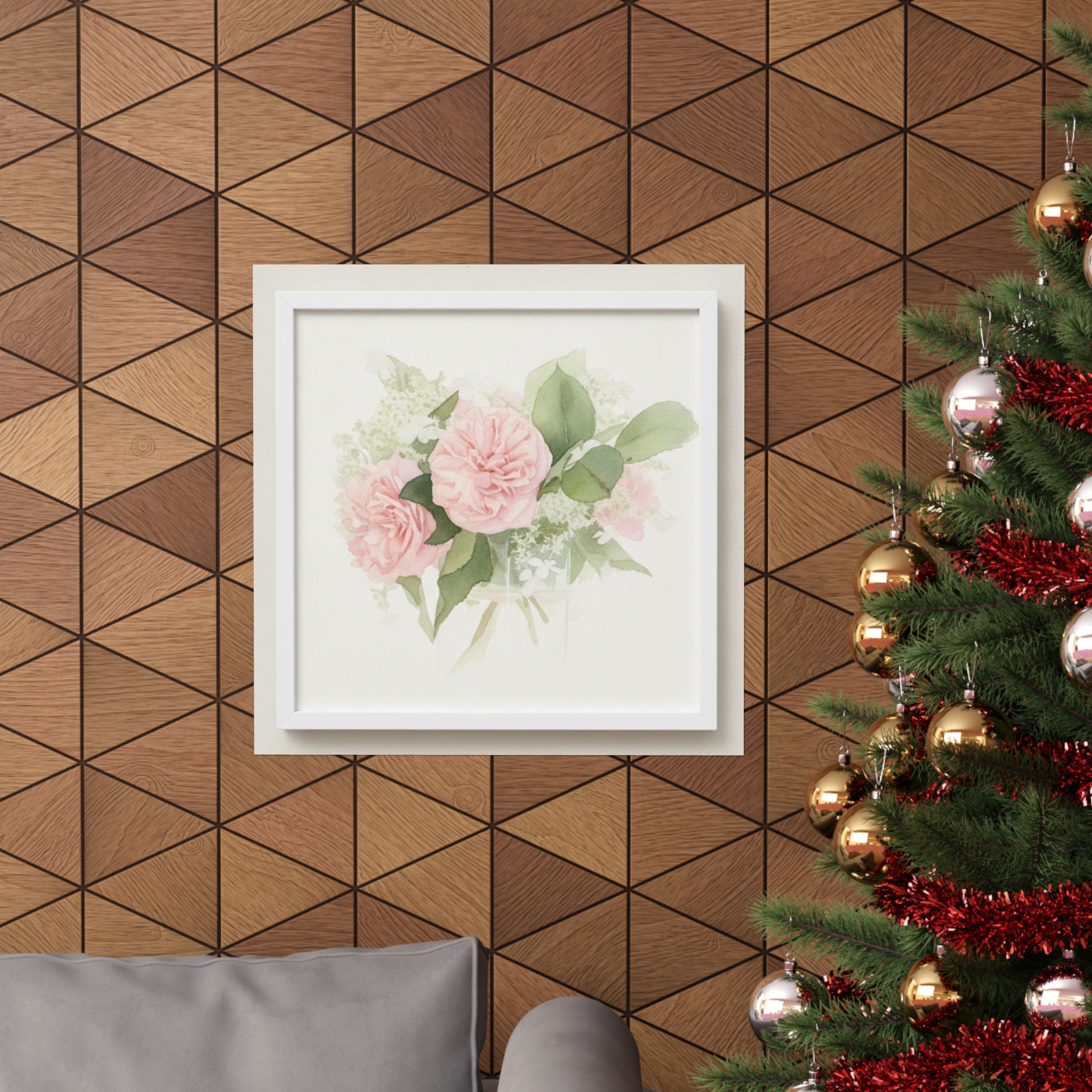 Watercolor — Flower — Matte Poster