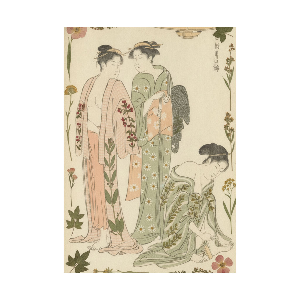 Botanical — Cutting The Toenails; The Toilet After The Bath — Matte Poster