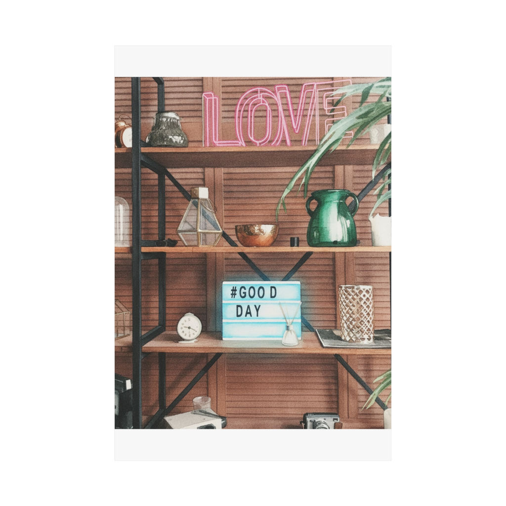 Watercolor — Home — Matte Poster