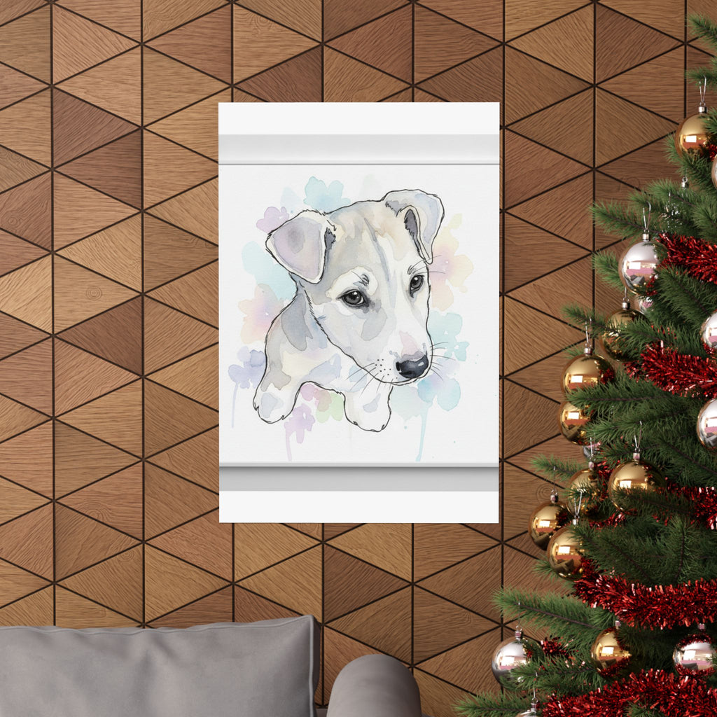 Watercolor — Dog — Matte Poster