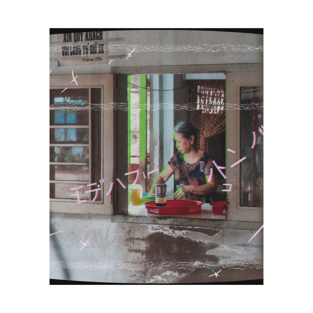 Glitch Culture — Person — Matte Poster