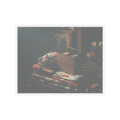 Cinematic — Lady'S Work-Box And Bed Clothing — Kiss-Cut Sticker