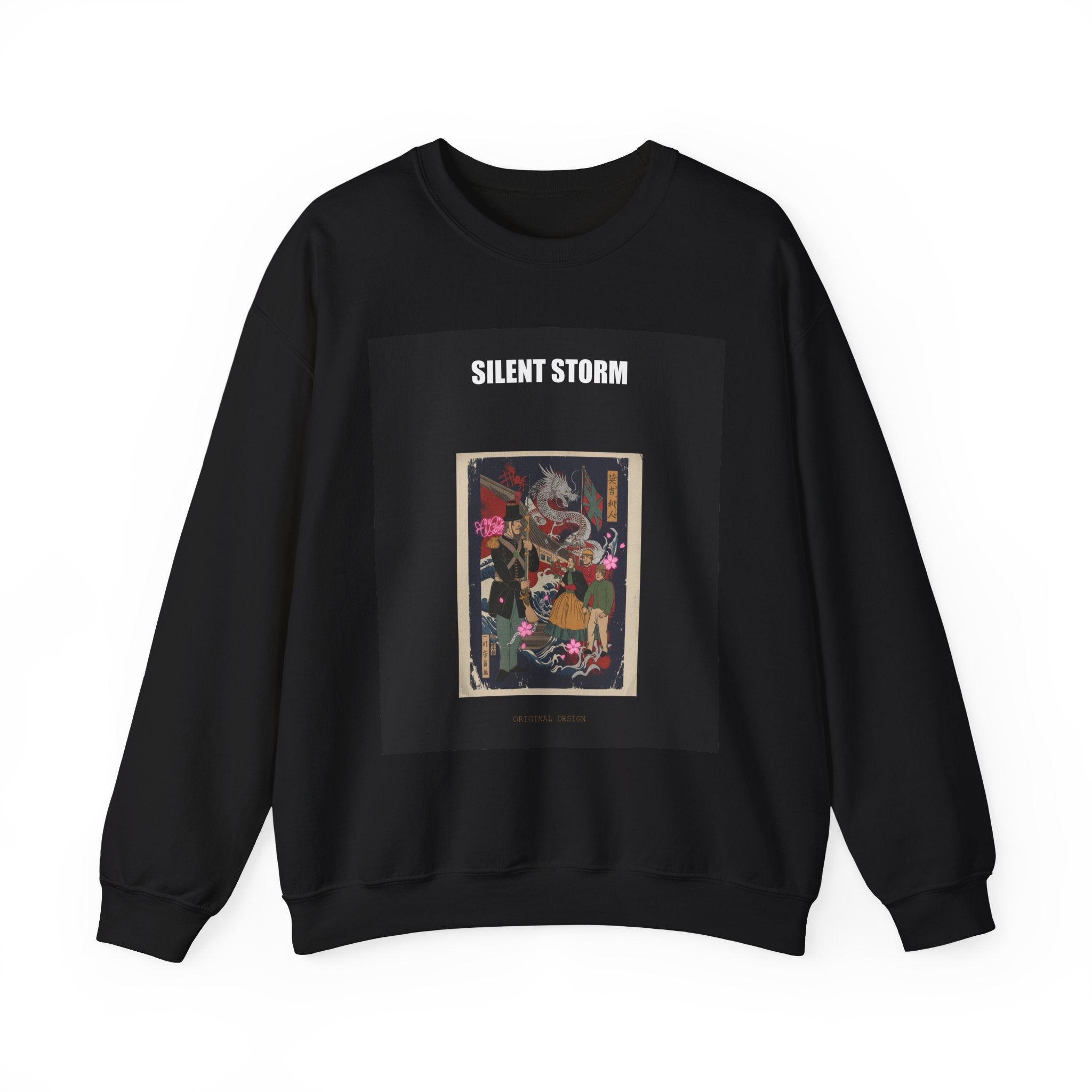 Graphic Chest Back crewneck sweatshirt — product view 2