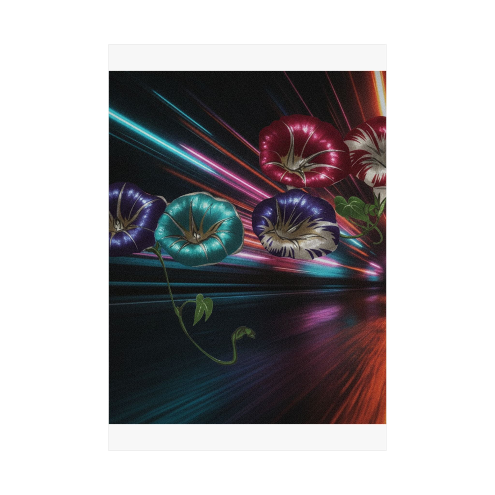Fast Furious — Morning Glories — Matte Poster