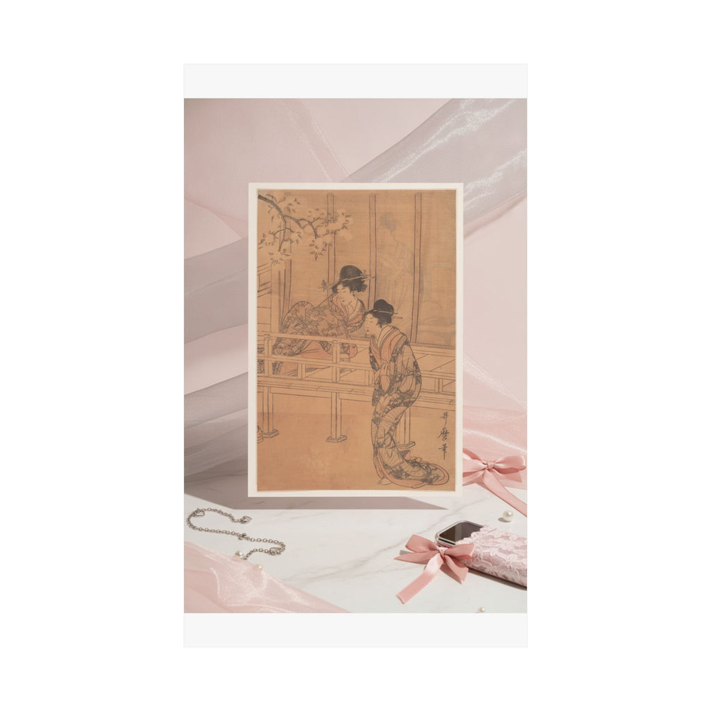 Product Marketing — The Lady Of Rokujo Being Visited By The Princess Aoi — Matte Poster