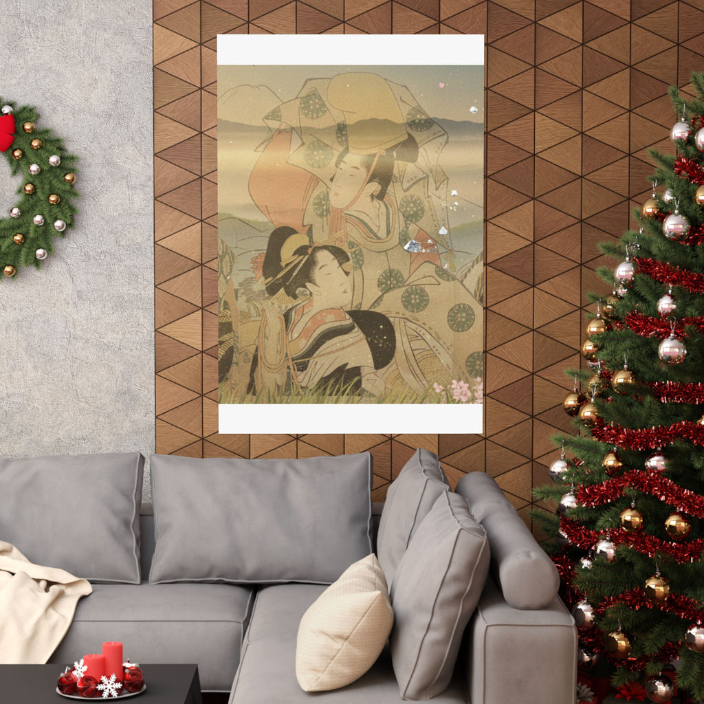 Scenic Nature — Narihira'S Journey To The East — Matte Poster