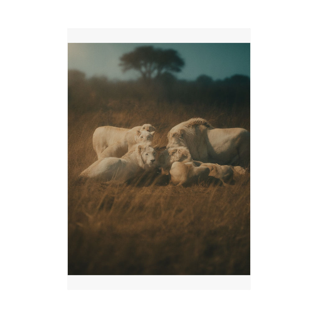 Cinematic — Lion — Matte Poster