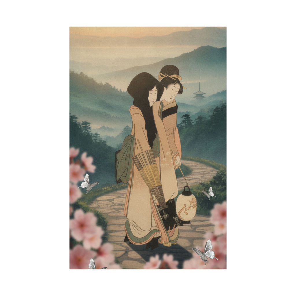Scenic Nature — “Geisha” From The Series Three Amusements Of Contemporary Beauties (Tōsei Bijin  — Matte Poster