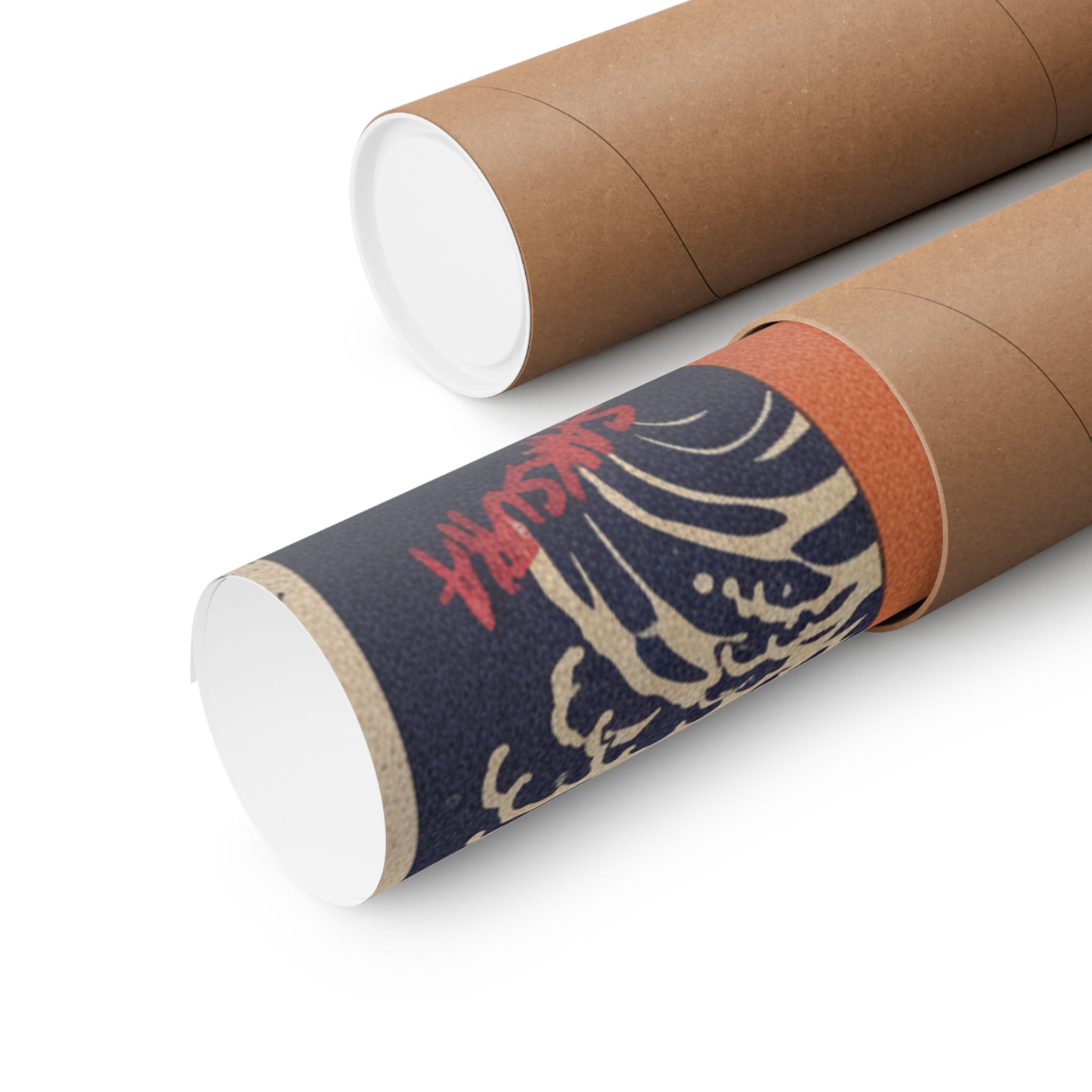 Japanese Street — Geisha, Probably A Singing Girl — Matte Poster