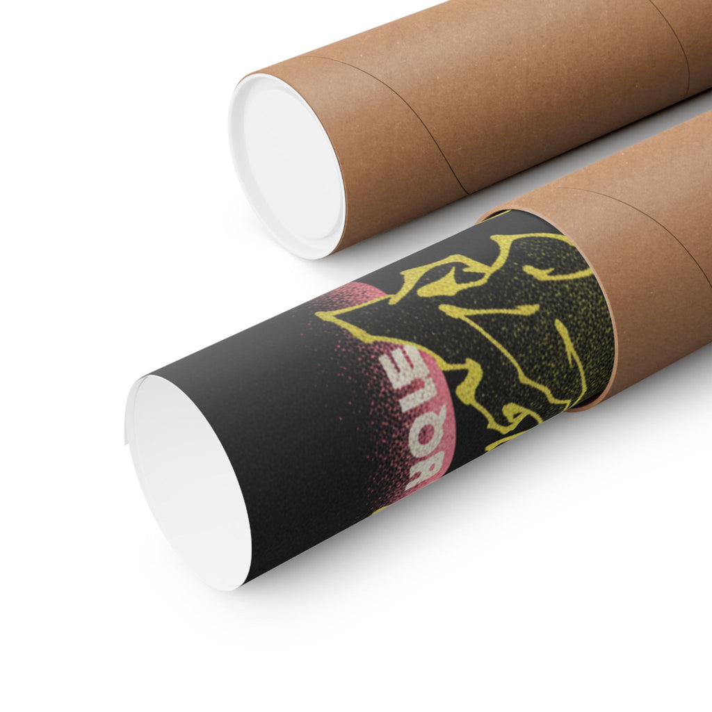 Streetwear Collage — Onna No Daruma — Matte Poster